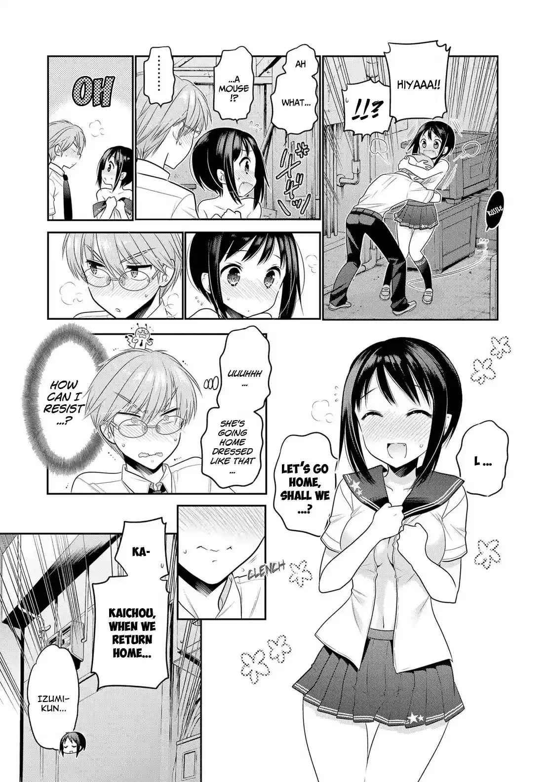 Okusama ga Seito Kaichou! Vol. 13 Ch. 64 President's Decision and Vice Pres' Agitation