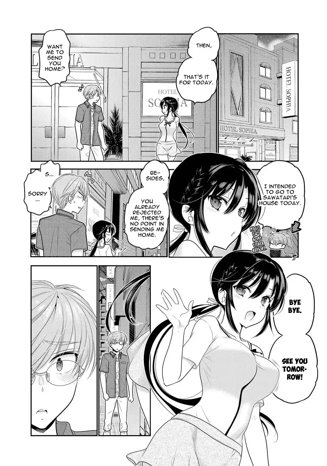 Okusama ga Seito Kaichou! Vol. 13 Ch. 67 A Date with the Public Moral Head (Night Part)