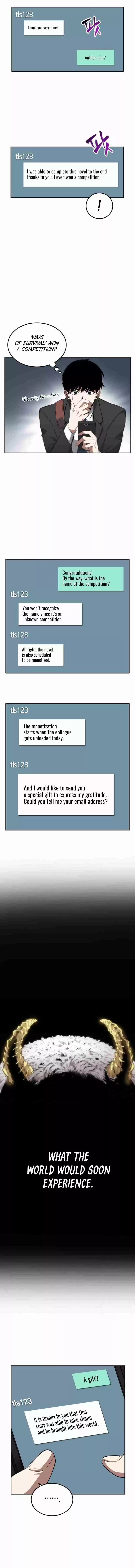Omniscient Reader's Viewpoint Ch. 1 Three ways to survive in a ruined world