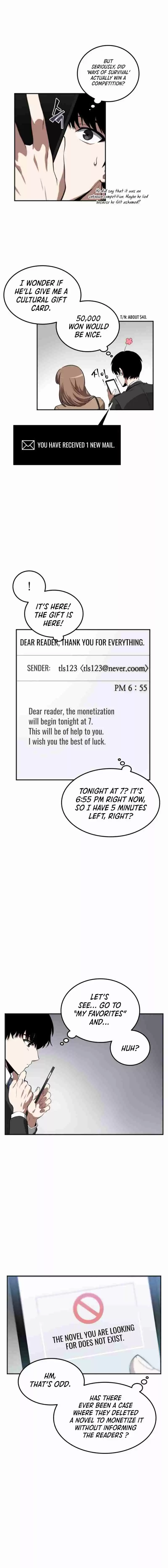 Omniscient Reader's Viewpoint Ch. 1 Three ways to survive in a ruined world