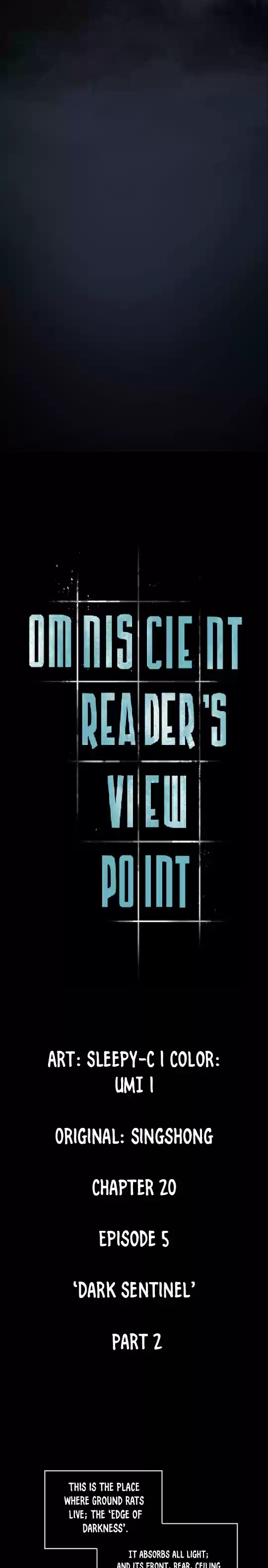 Omniscient Reader's Viewpoint Ch. 20 Dark Sentinel