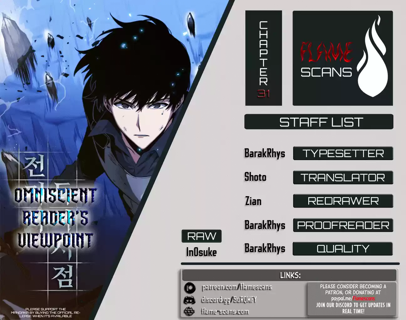 Omniscient Reader's Viewpoint Ch. 31 Land Lord Part 5