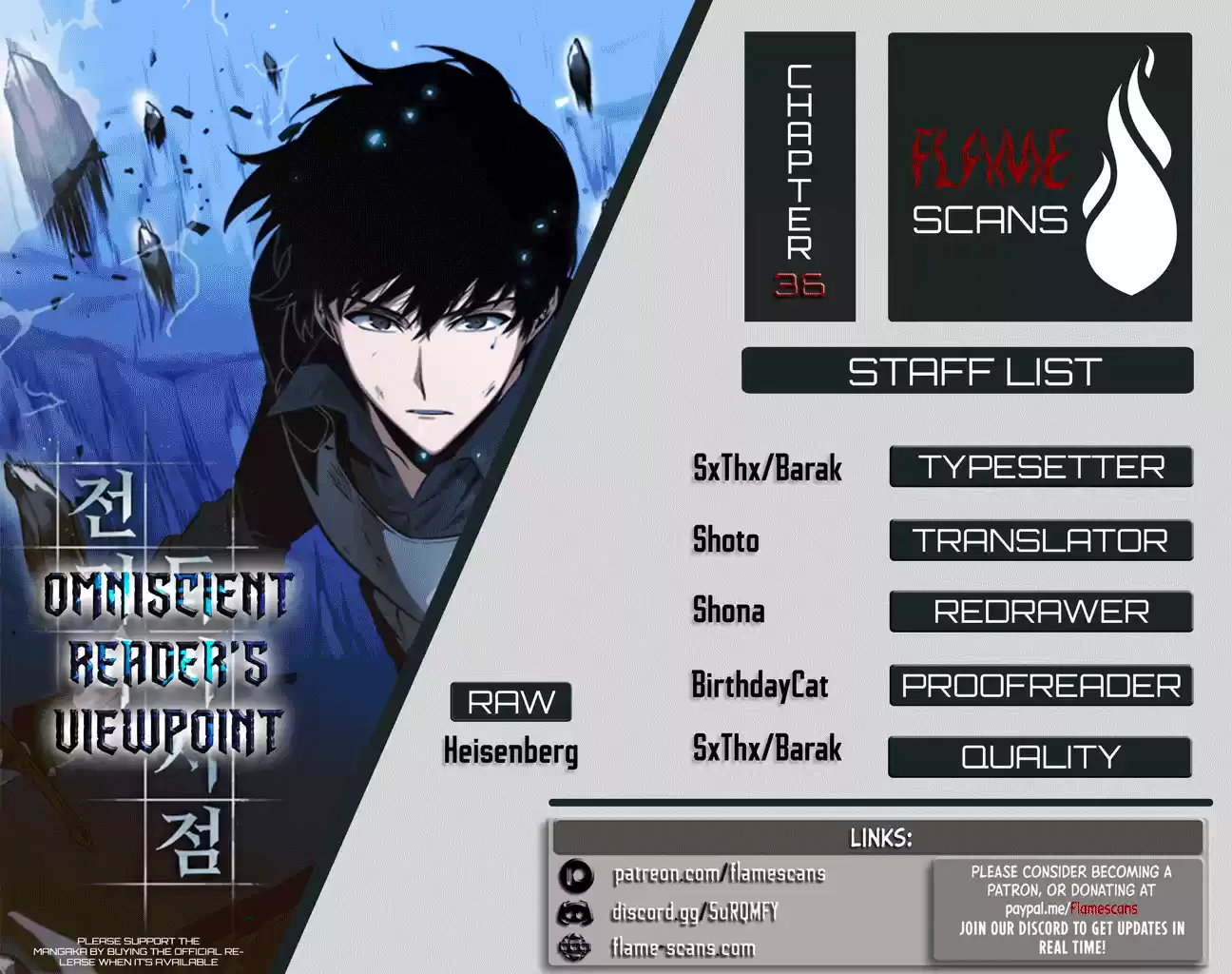 Omniscient Reader's Viewpoint Ch. 36 Emergency Defense Part 4