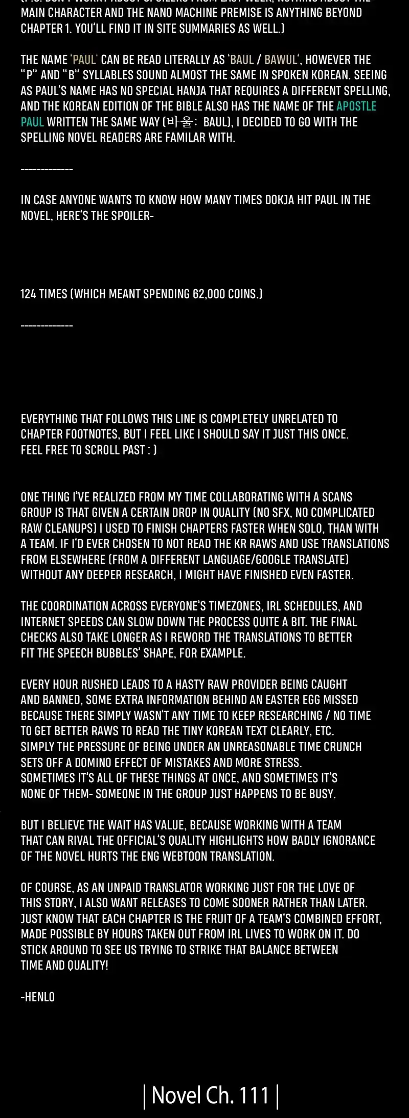 Omniscient Reader’S Viewpoint Chapter 109