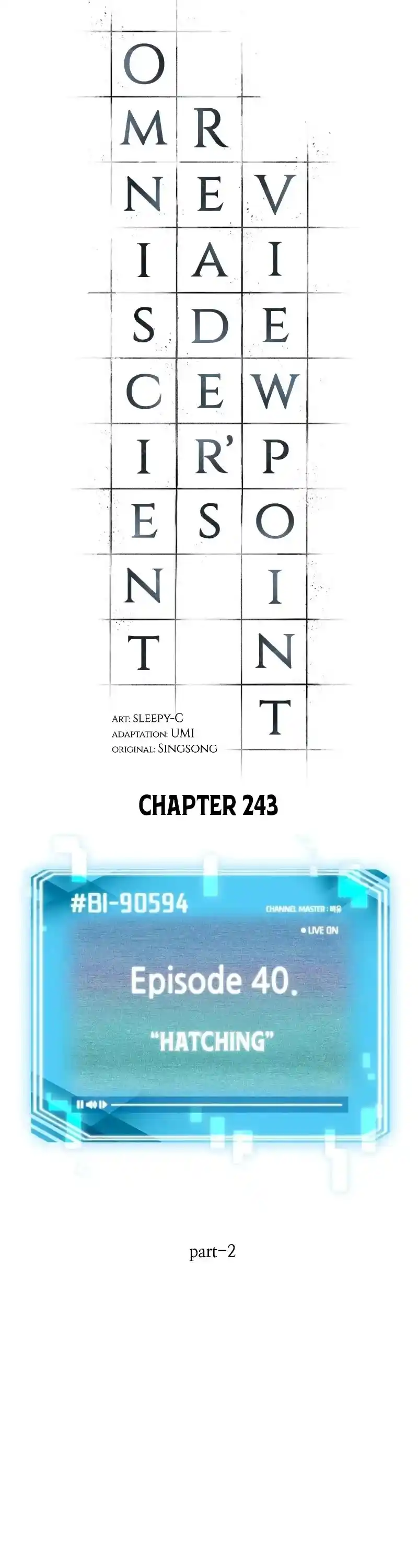 Omniscient Reader's Viewpoint Chapter 243