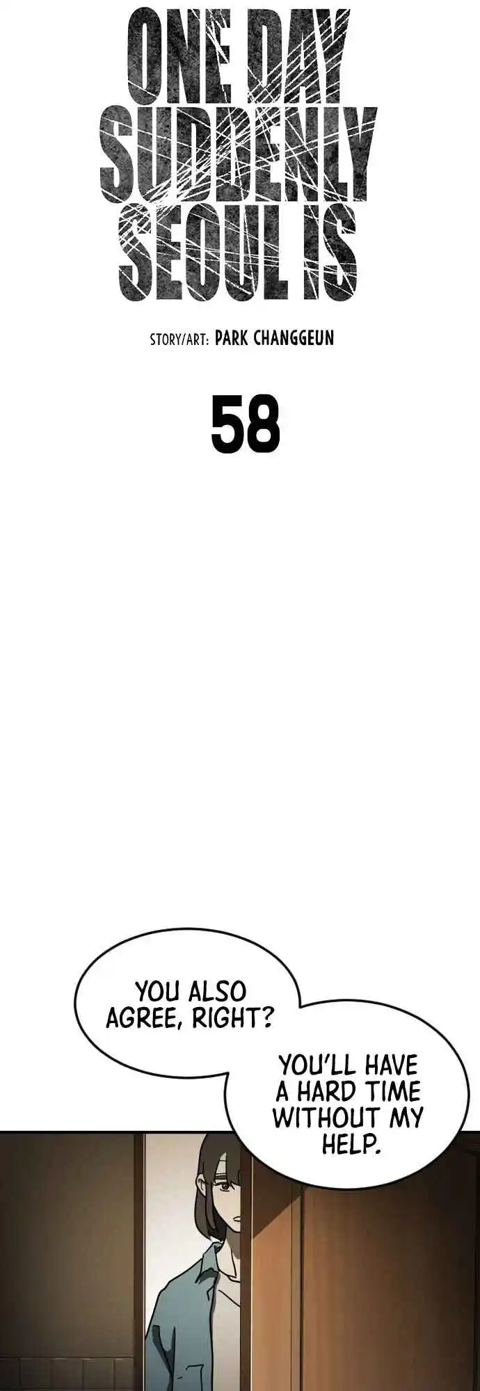 One Day, Suddenly, Seoul Is Chapter 58