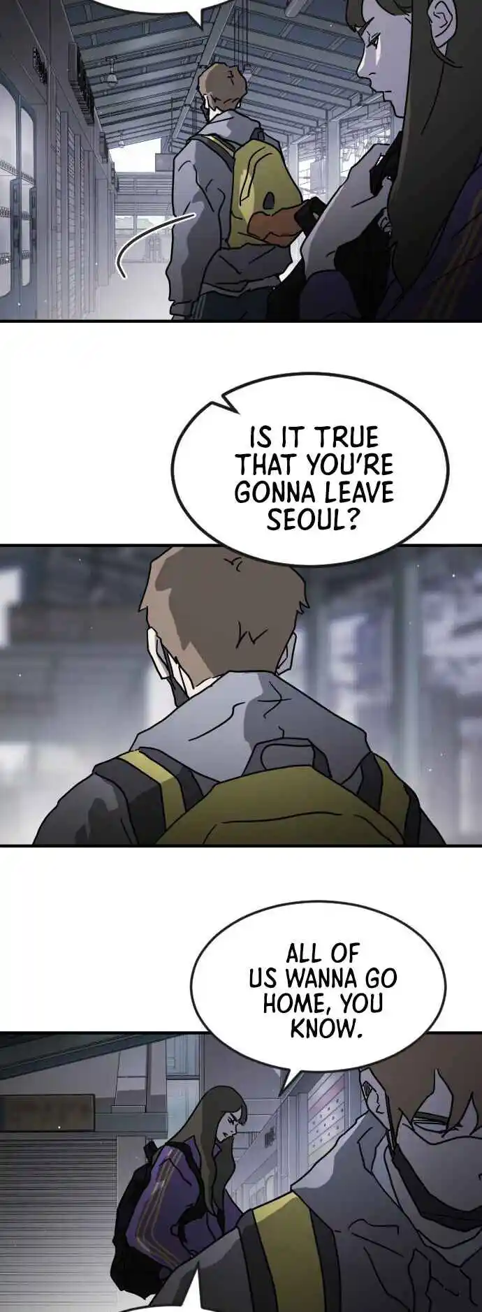 One Day, Suddenly, Seoul Is Chapter 79