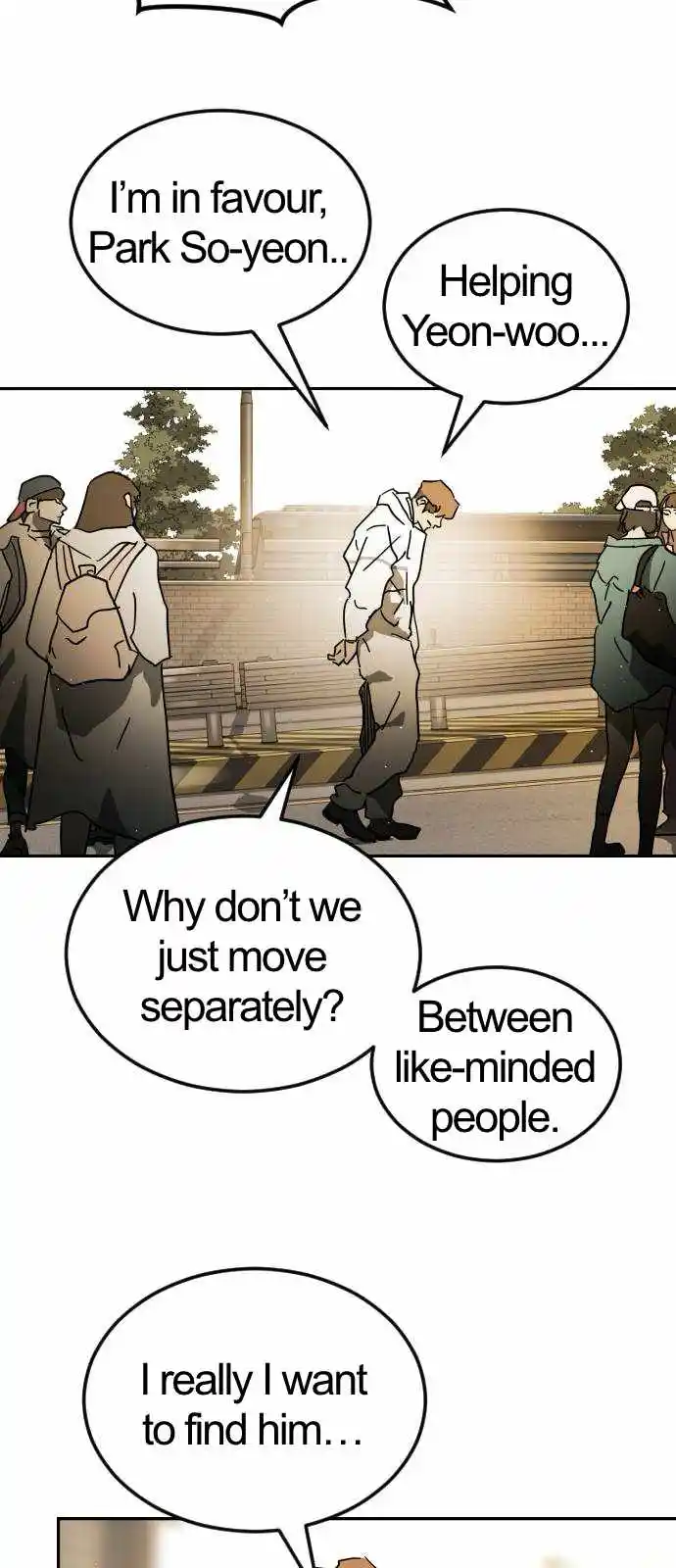 One Day, Suddenly, Seoul Is Chapter 99