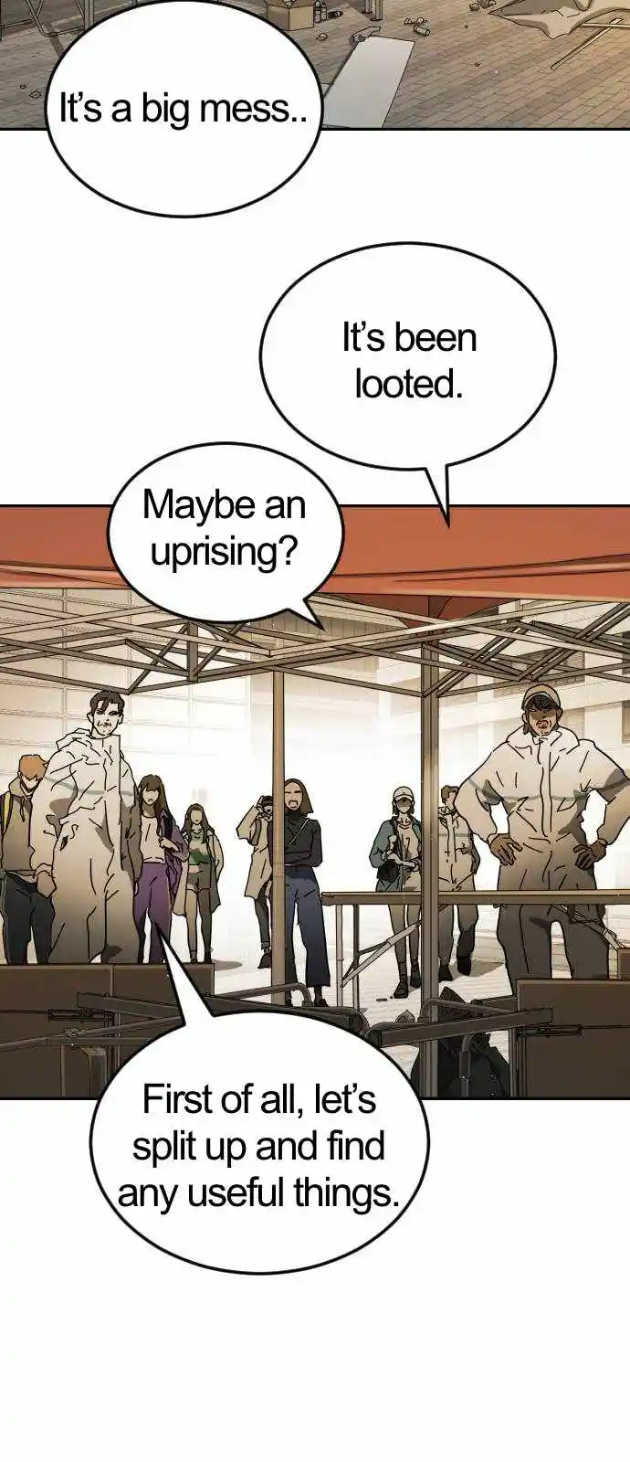 One Day, Suddenly, Seoul Is Chapter 99