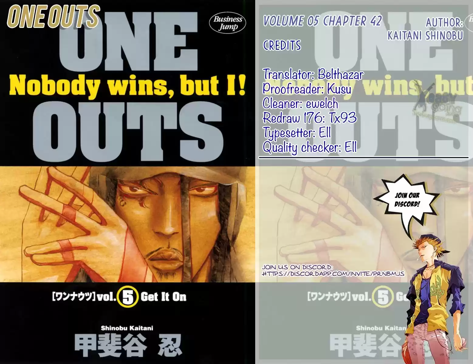 One Outs Chapter 42