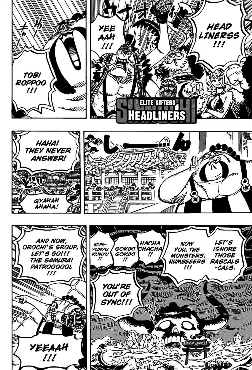One Piece Ch. 978 Introducing The Tobi Roppo