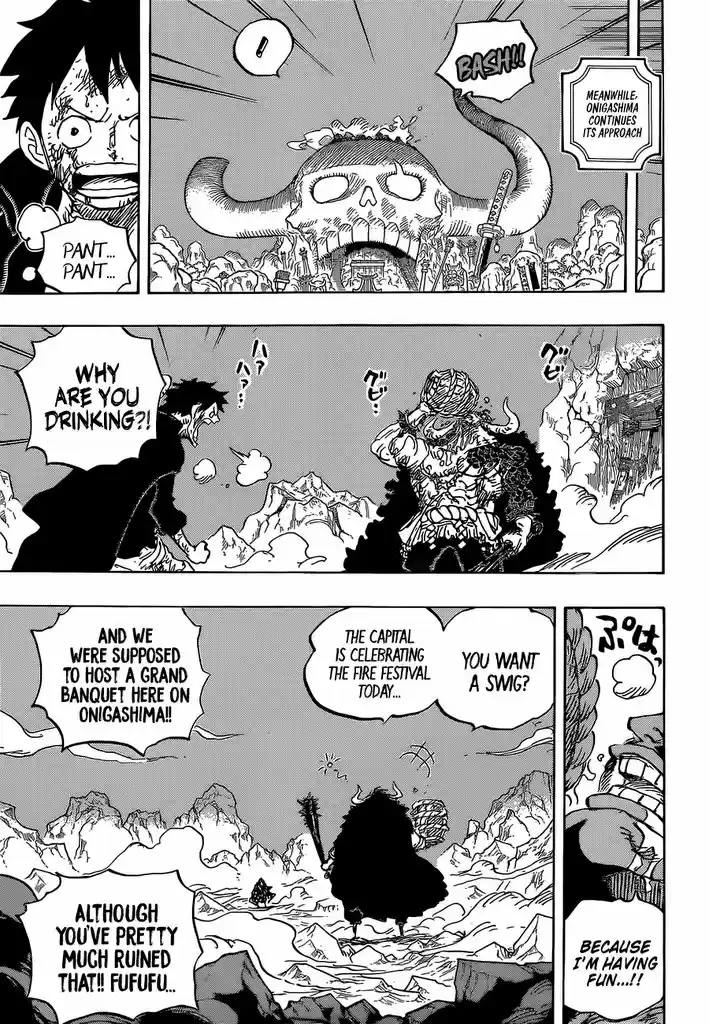 One Piece Chapter 1037