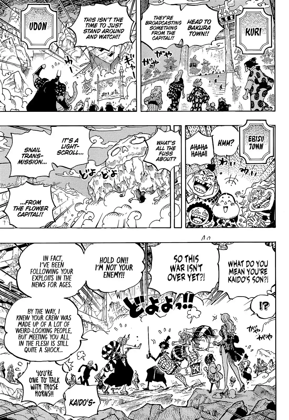 One Piece Chapter 1051