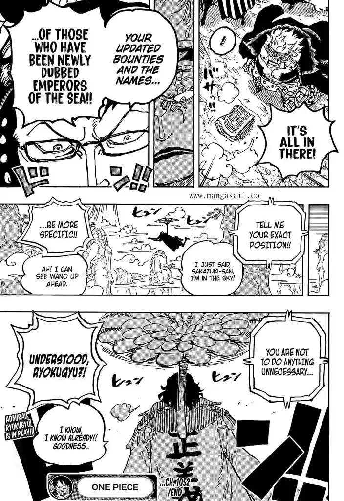 One Piece Chapter 1052
