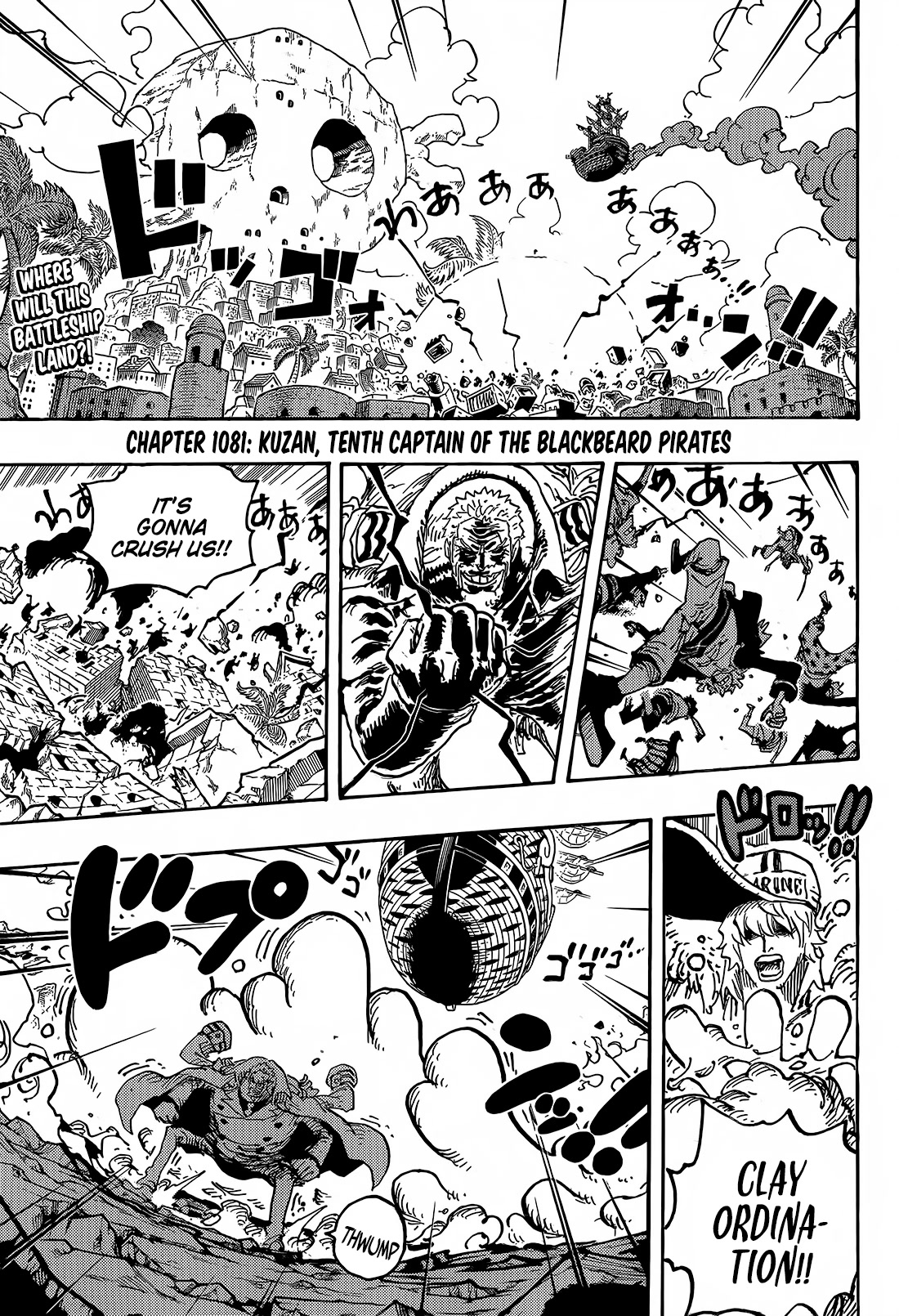 One Piece Chapter 1081