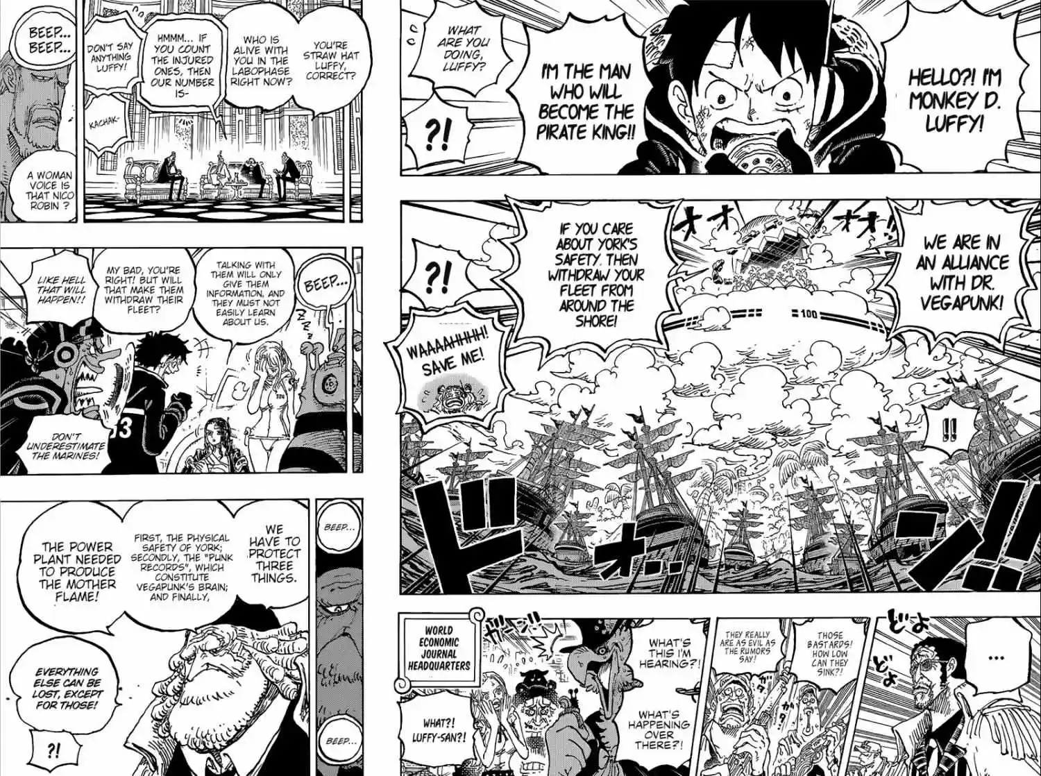One Piece Chapter 1090