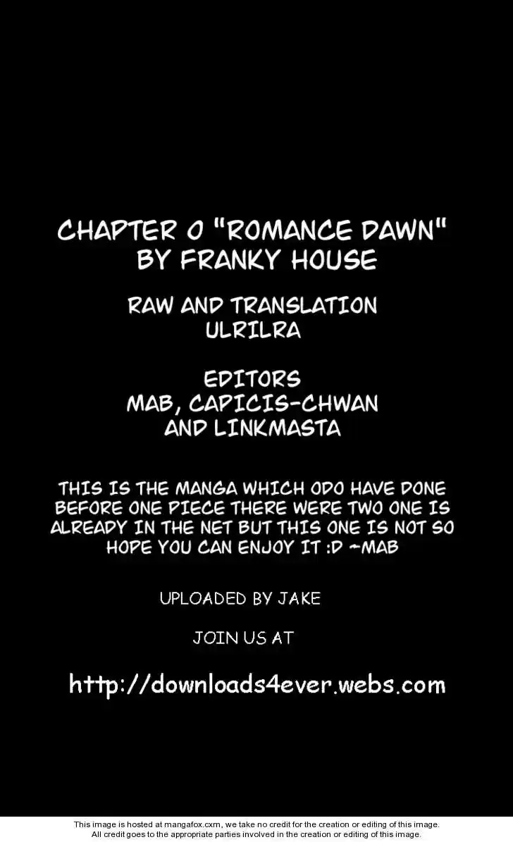 One Piece Chapter 1.1