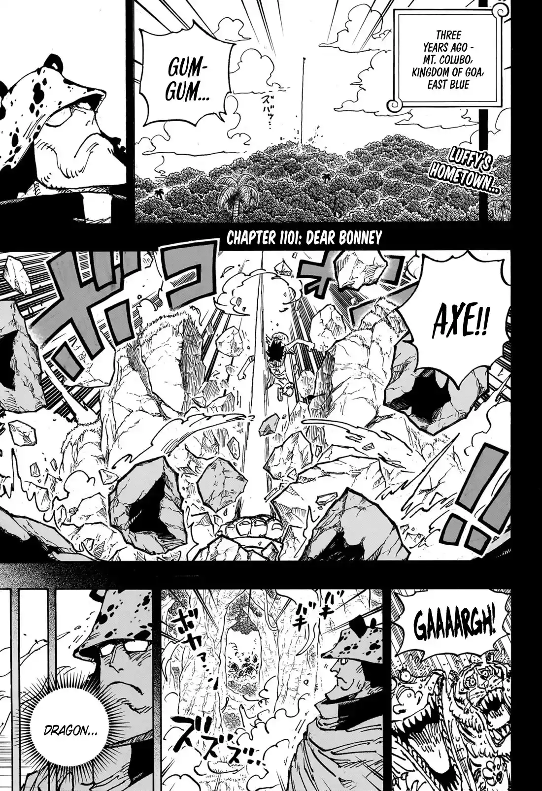 One Piece Chapter 1101