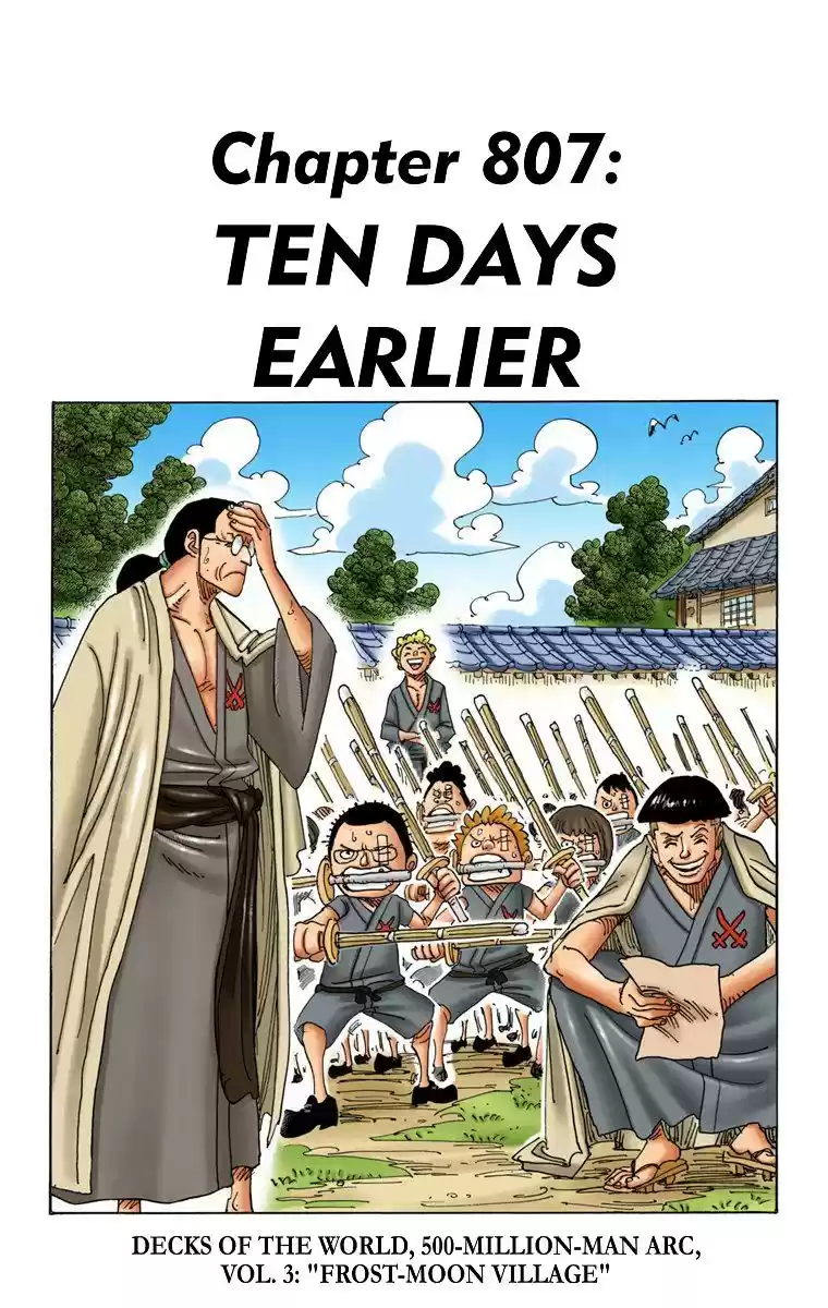 One Piece - Digital Colored Comics Chapter 807