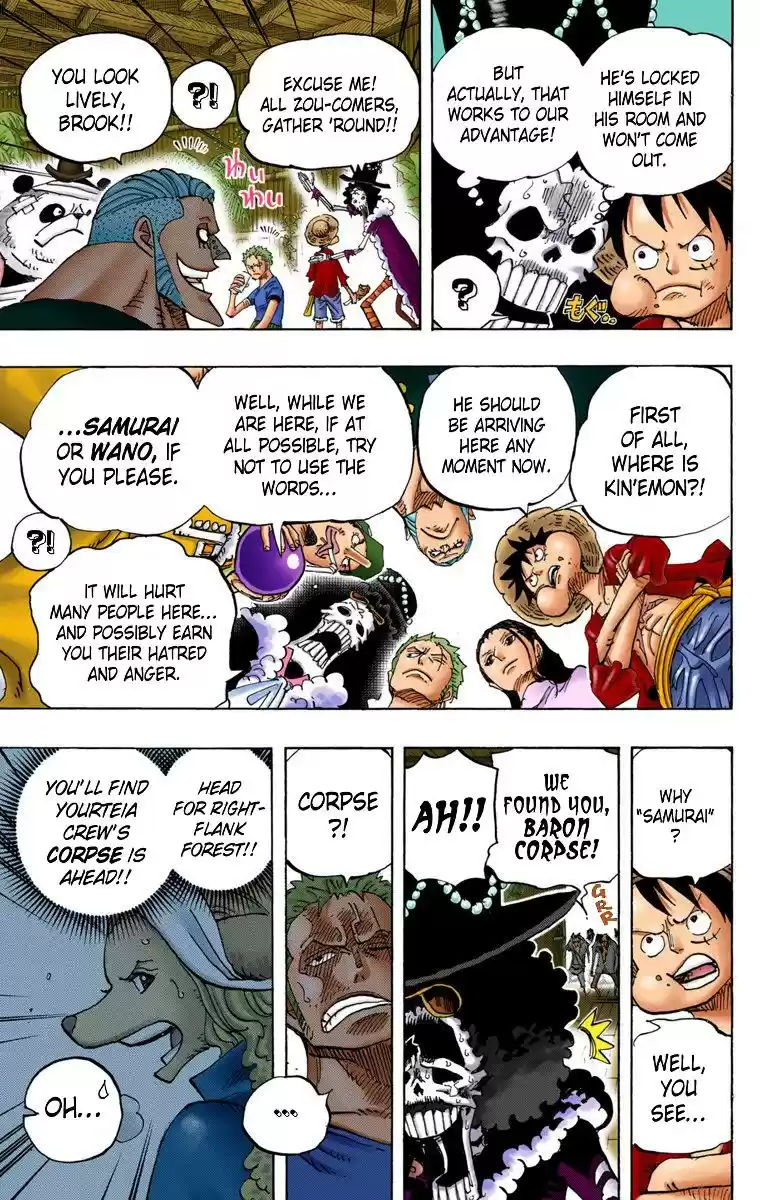 One Piece - Digital Colored Comics Chapter 807
