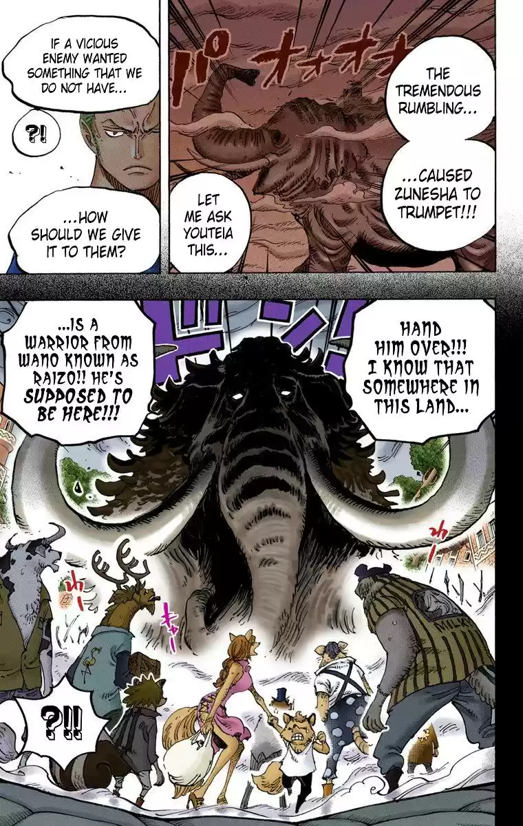 One Piece - Digital Colored Comics Chapter 807