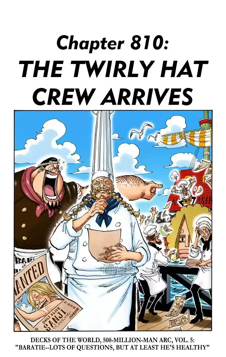 One Piece - Digital Colored Comics Chapter 810