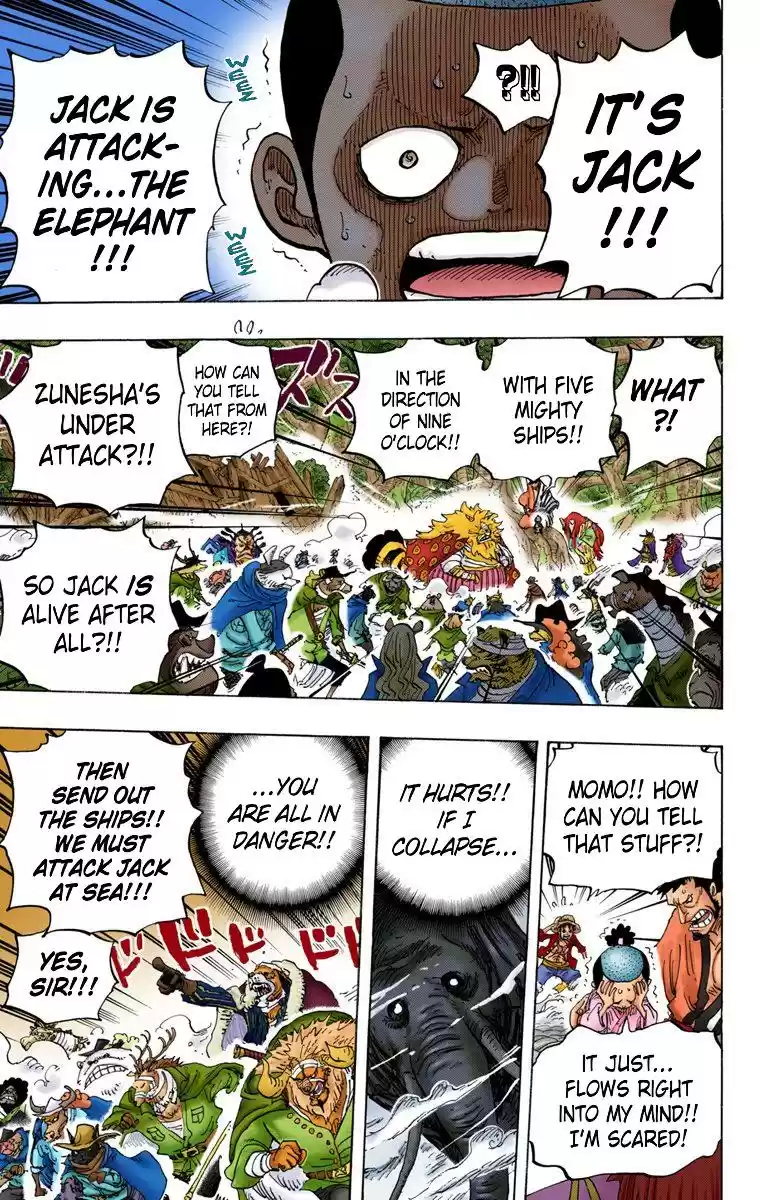 One Piece - Digital Colored Comics Chapter 821