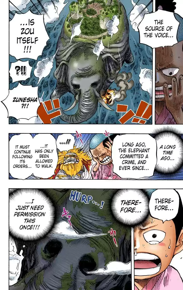 One Piece - Digital Colored Comics Chapter 821