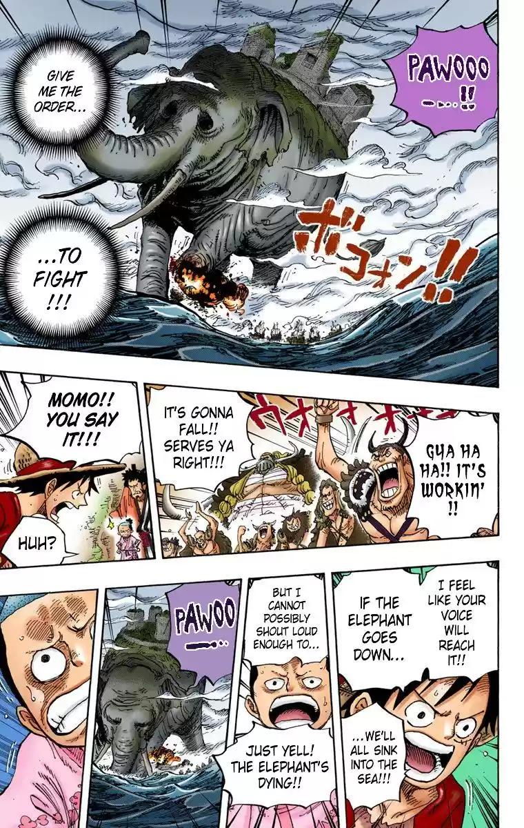 One Piece - Digital Colored Comics Chapter 821