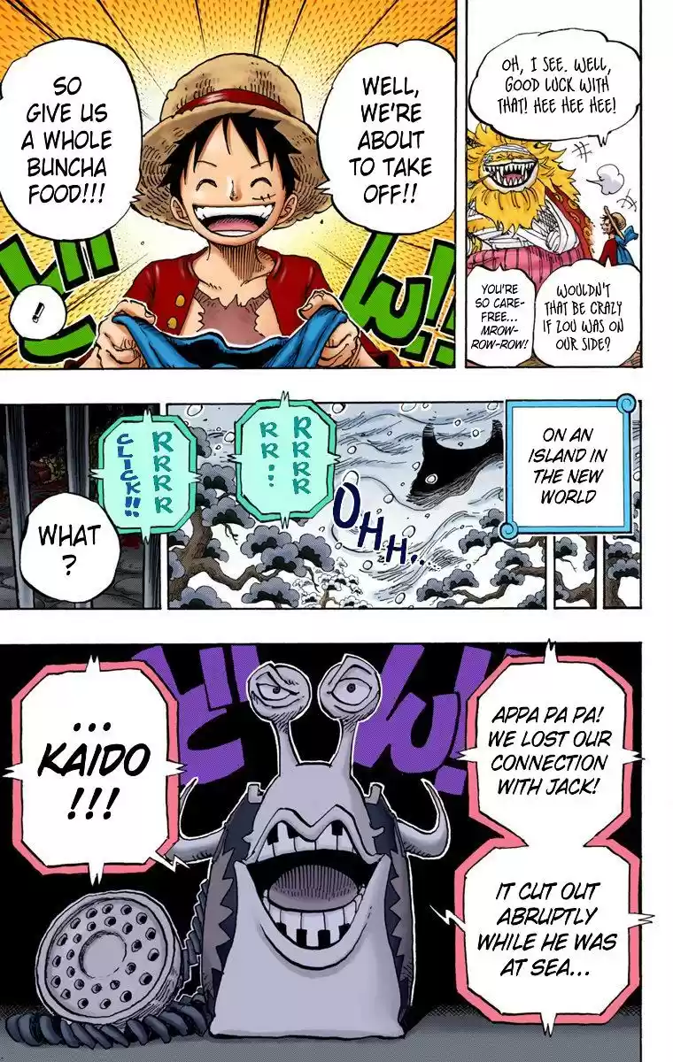 One Piece - Digital Colored Comics Chapter 821