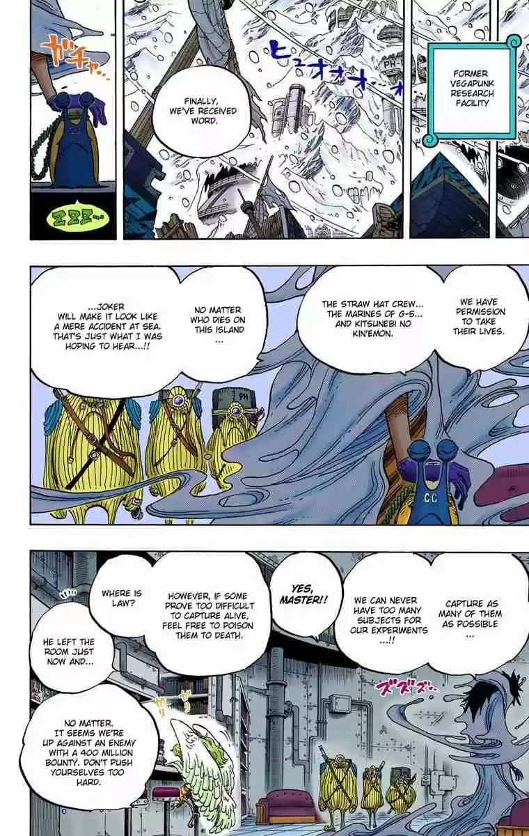 One Piece Digital Colored Comics Vol. 67 Ch. 664 Master Caesar Clown