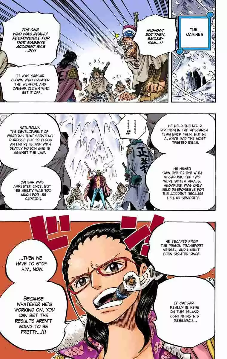 One Piece Digital Colored Comics Vol. 67 Ch. 664 Master Caesar Clown
