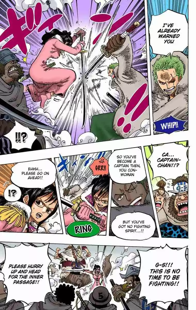 One Piece Digital Colored Comics Vol. 69 Ch. 679 The Audacity of G 5