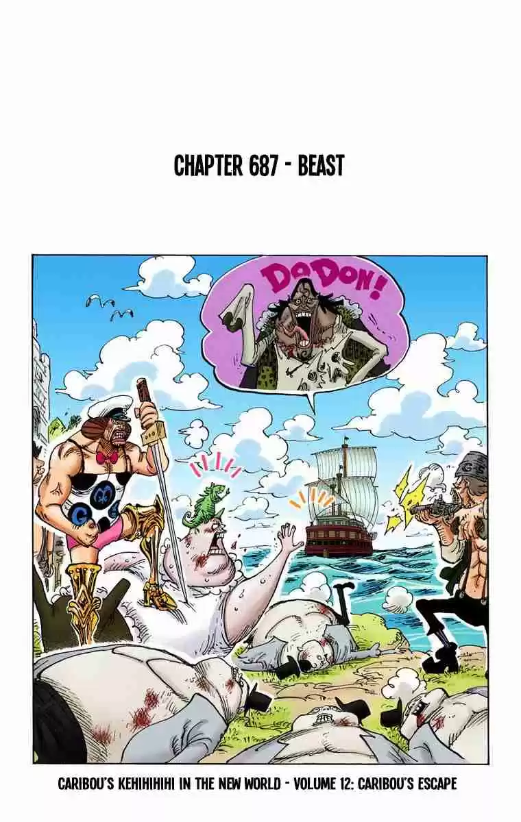 One Piece Digital Colored Comics Vol. 69 Ch. 687