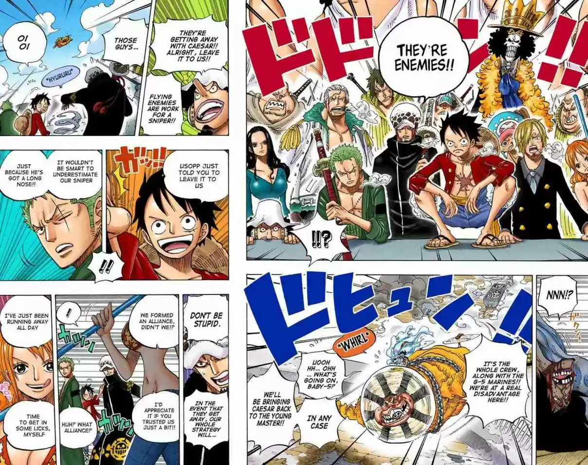 One Piece Digital Colored Comics Vol. 70 Ch. 695