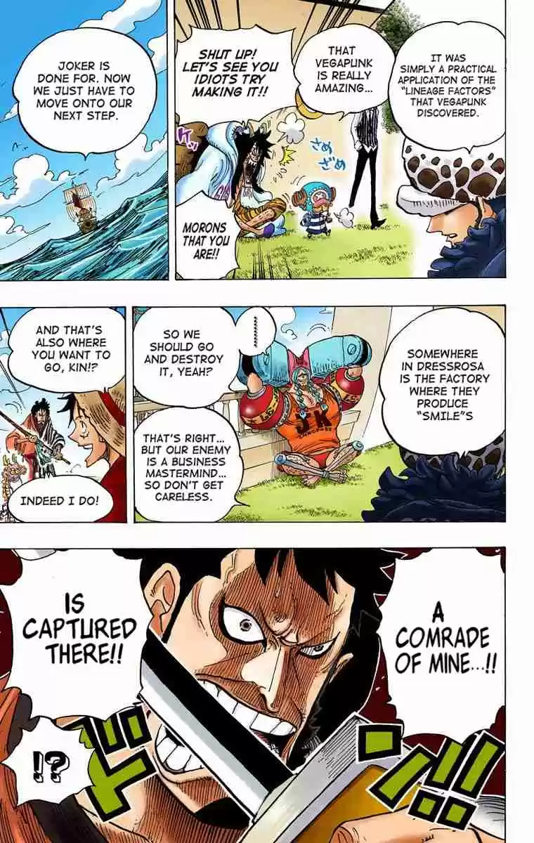 One Piece Digital Colored Comics Vol. 70 Ch. 698