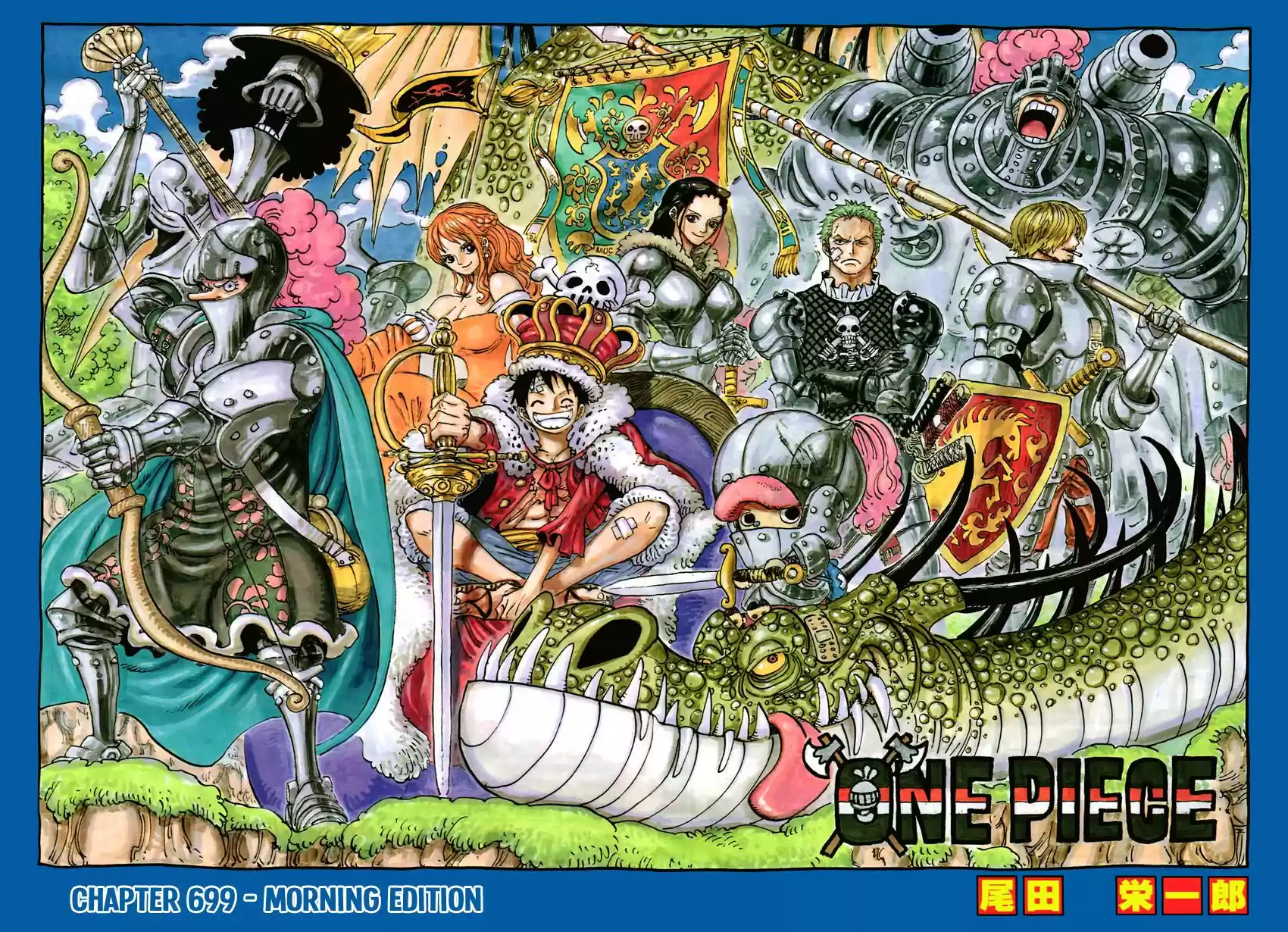 One Piece Digital Colored Comics Vol. 70 Ch. 699