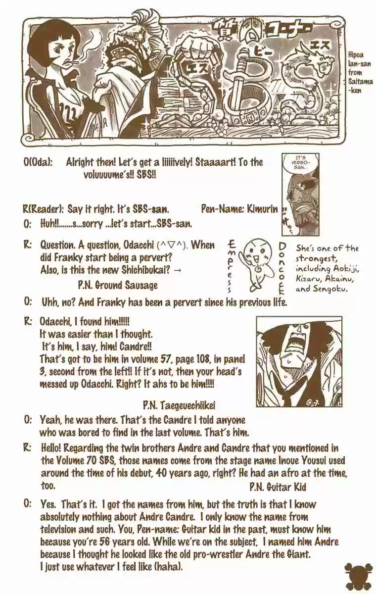 One Piece Digital Colored Comics Vol. 71 Ch. 701