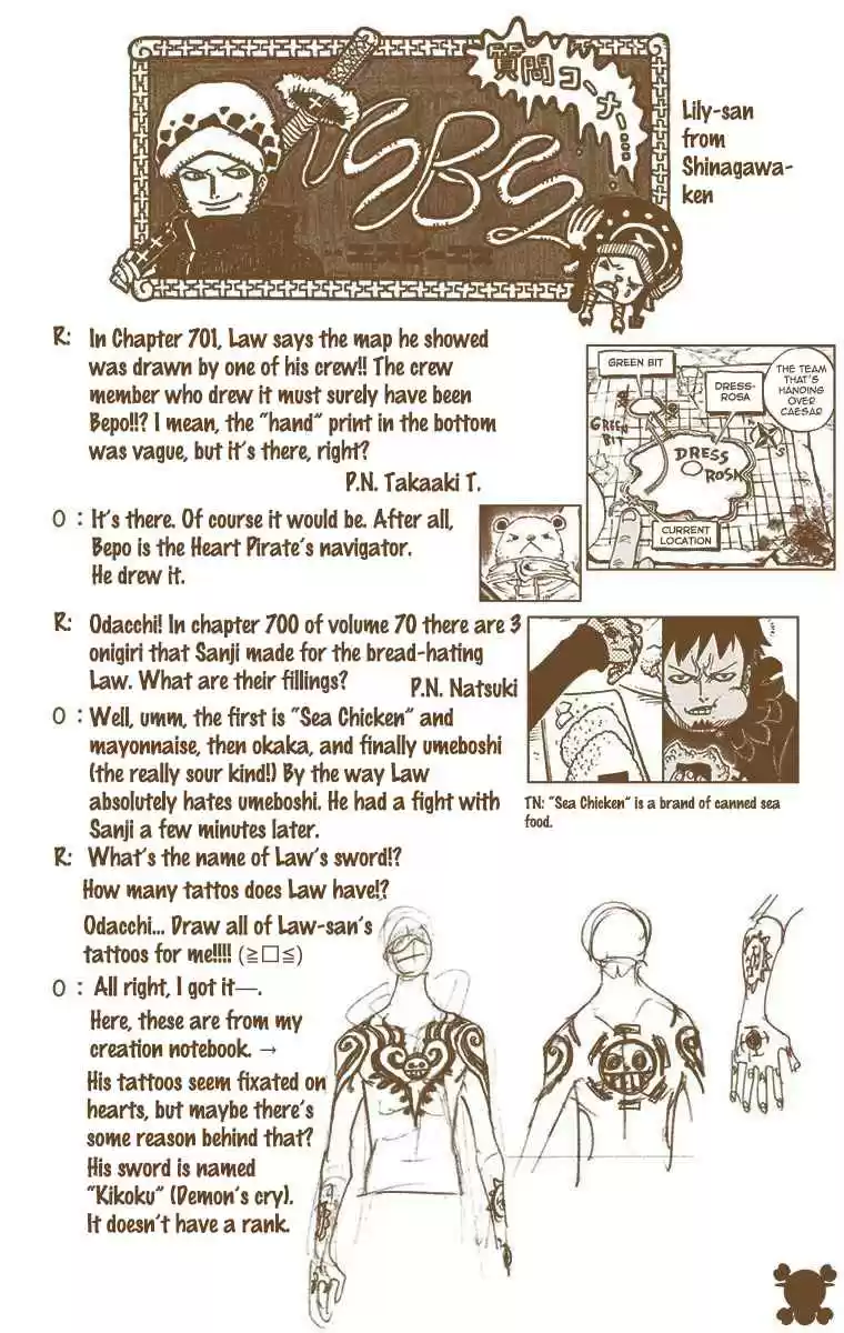 One Piece Digital Colored Comics Vol. 71 Ch. 704