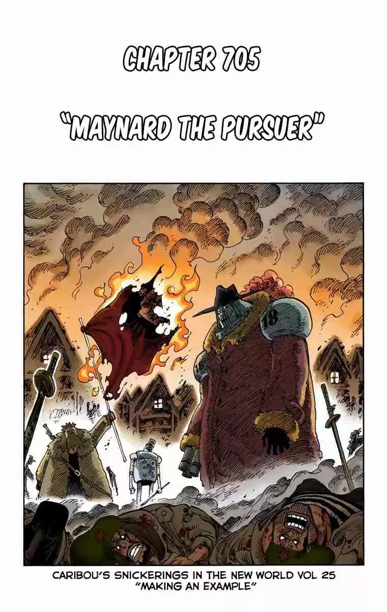 One Piece Digital Colored Comics Vol. 71 Ch. 705