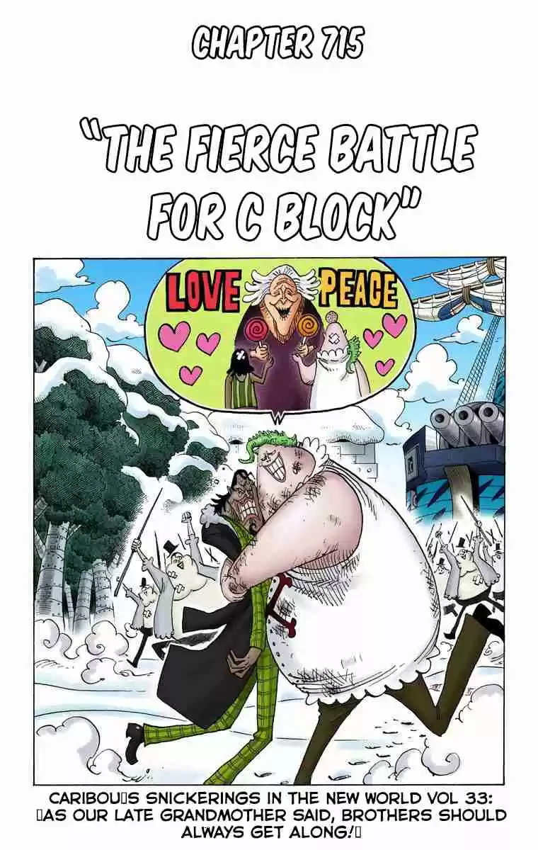 One Piece Digital Colored Comics Vol. 72 Ch. 715