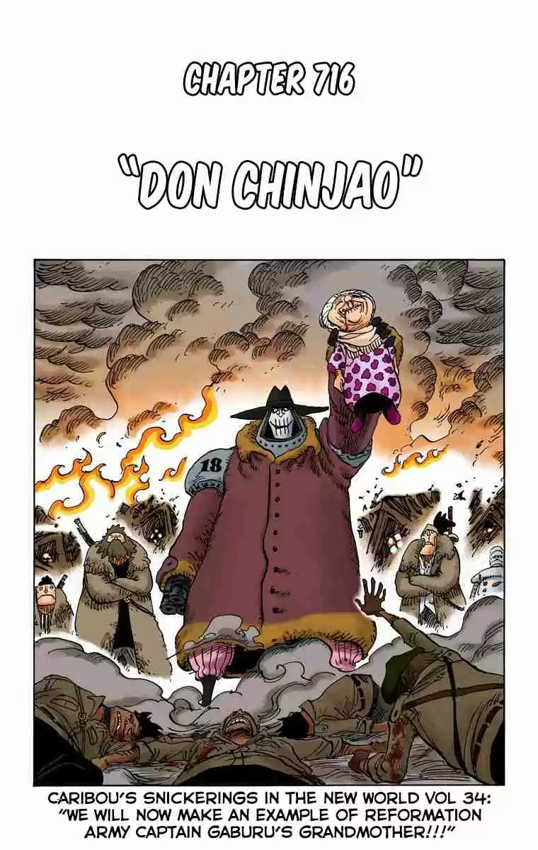 One Piece Digital Colored Comics Vol. 72 Ch. 716