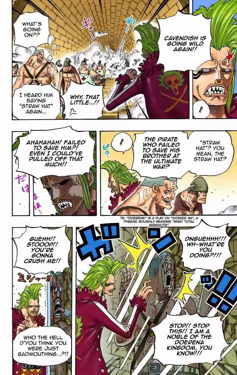 One Piece Digital Colored Comics Vol. 72 Ch. 720 The Imprisoned Gladiators