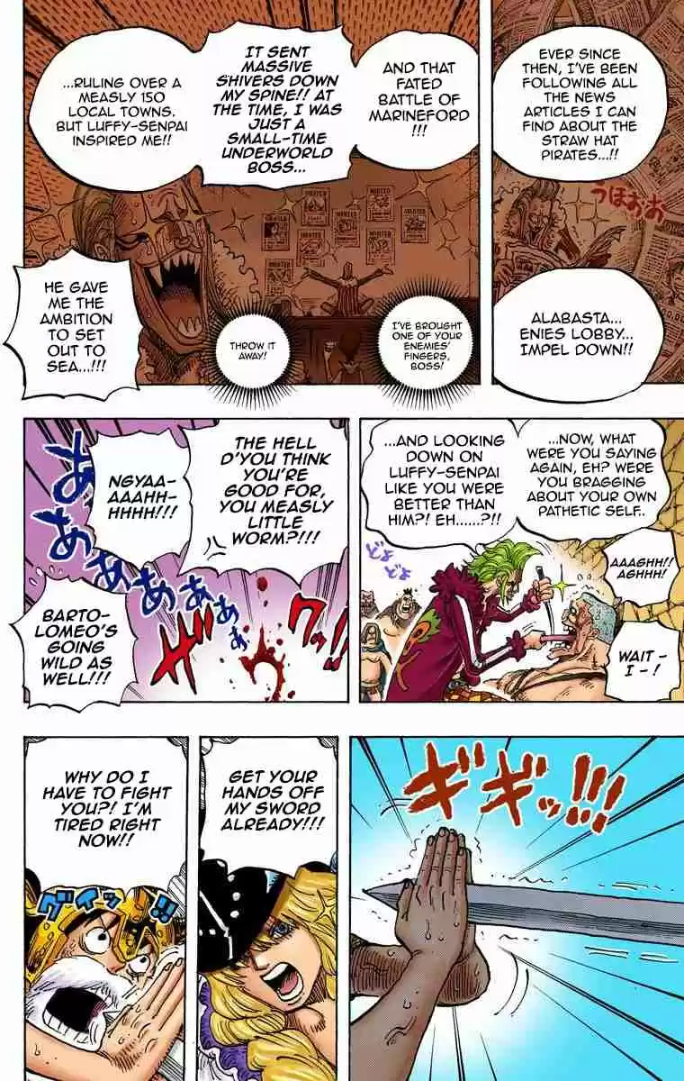 One Piece Digital Colored Comics Vol. 72 Ch. 720 The Imprisoned Gladiators