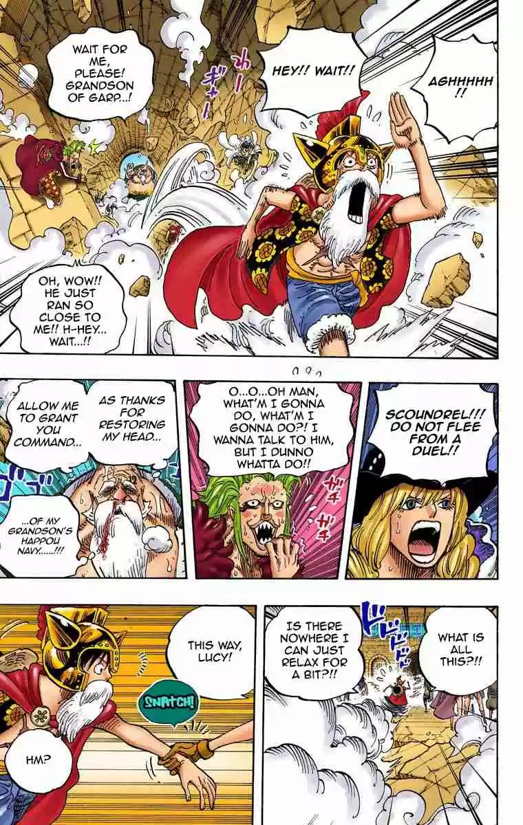 One Piece Digital Colored Comics Vol. 72 Ch. 720 The Imprisoned Gladiators