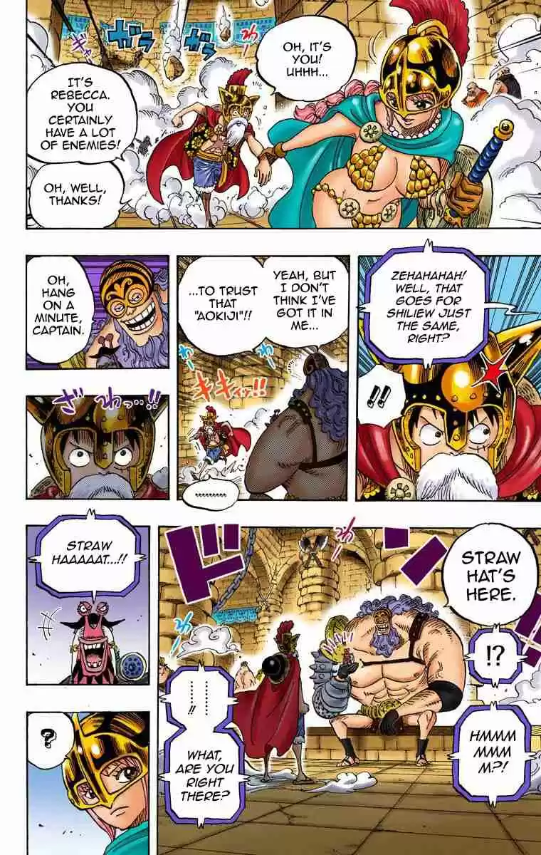 One Piece Digital Colored Comics Vol. 72 Ch. 720 The Imprisoned Gladiators