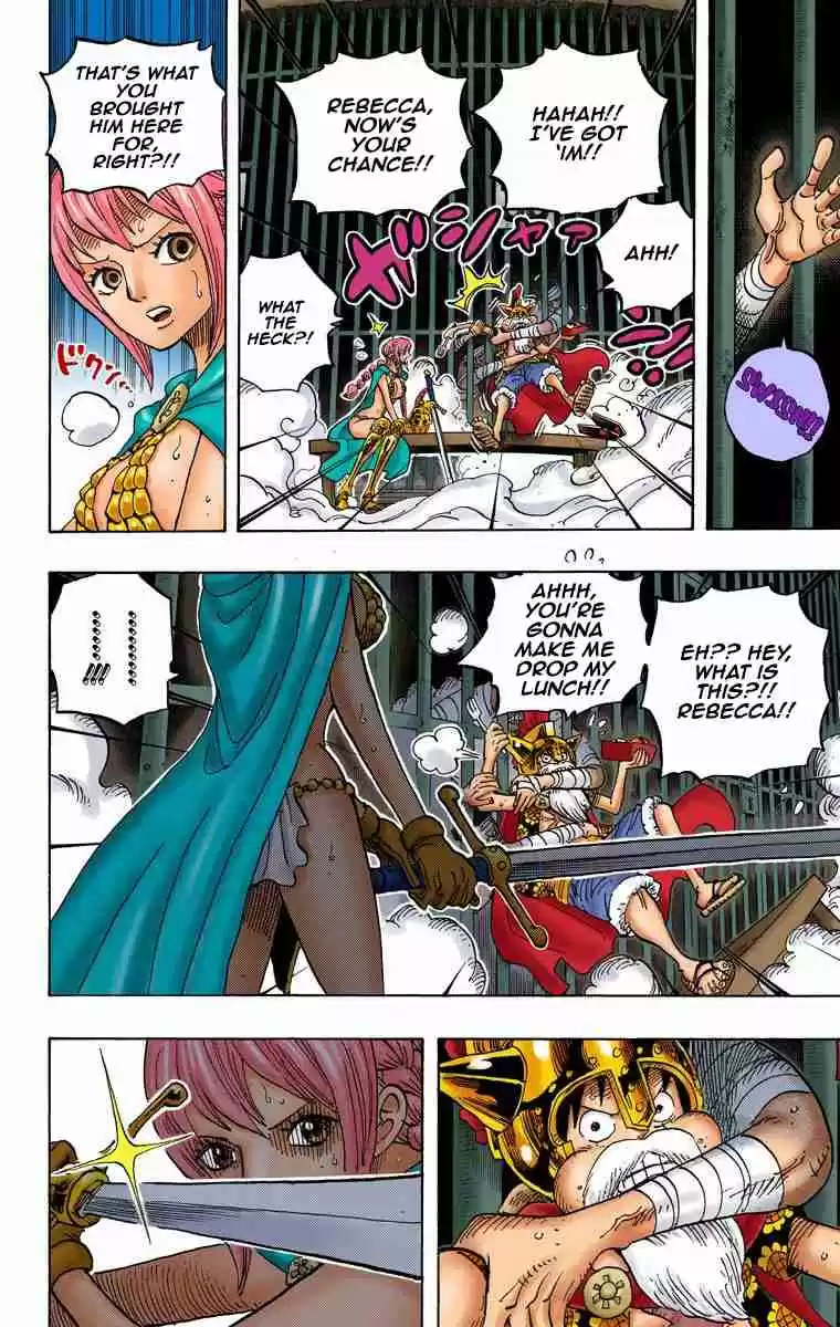 One Piece Digital Colored Comics Vol. 72 Ch. 720 The Imprisoned Gladiators