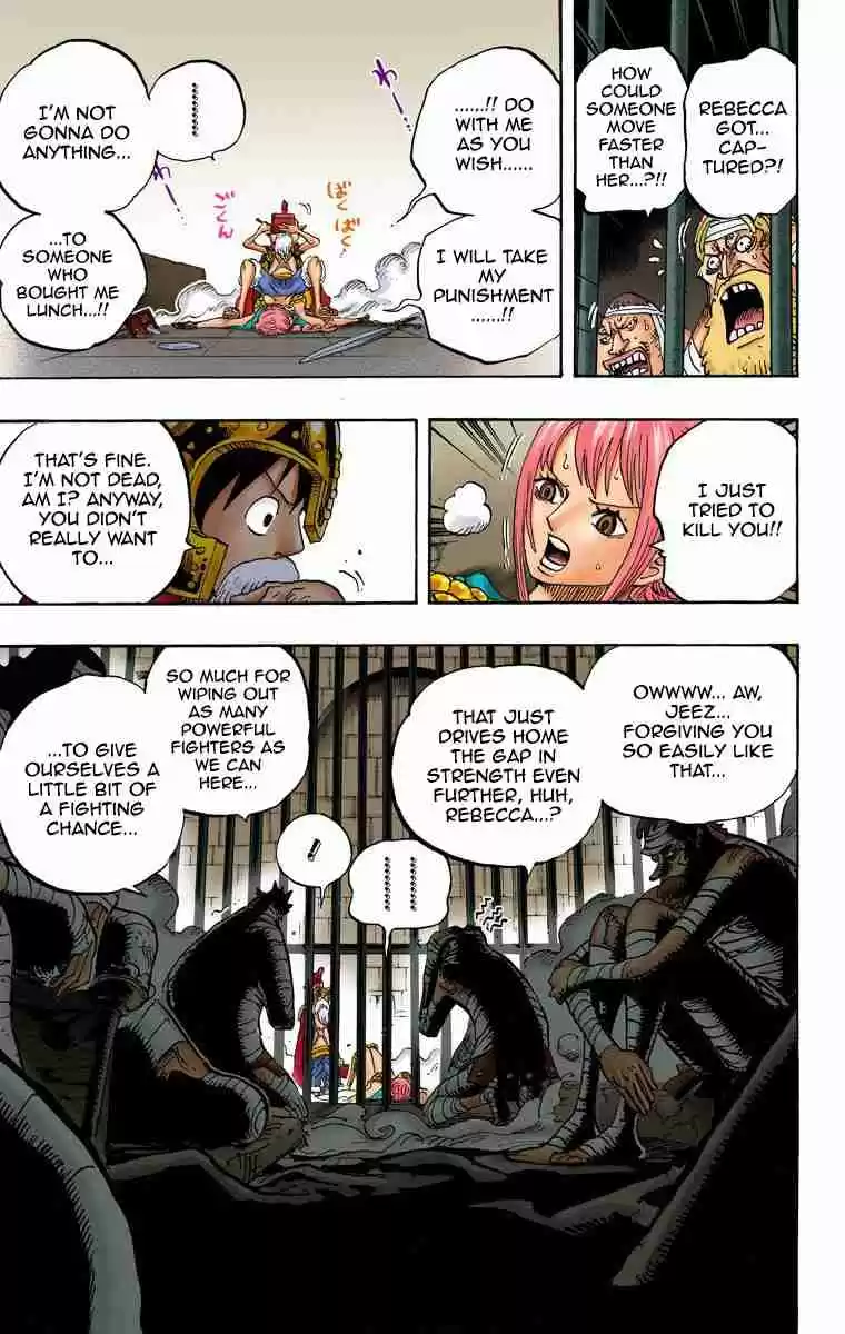 One Piece Digital Colored Comics Vol. 72 Ch. 720 The Imprisoned Gladiators