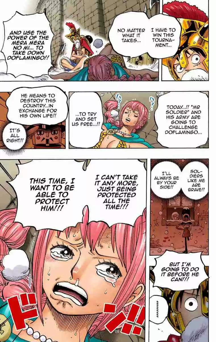 One Piece Digital Colored Comics Vol. 72 Ch. 720 The Imprisoned Gladiators