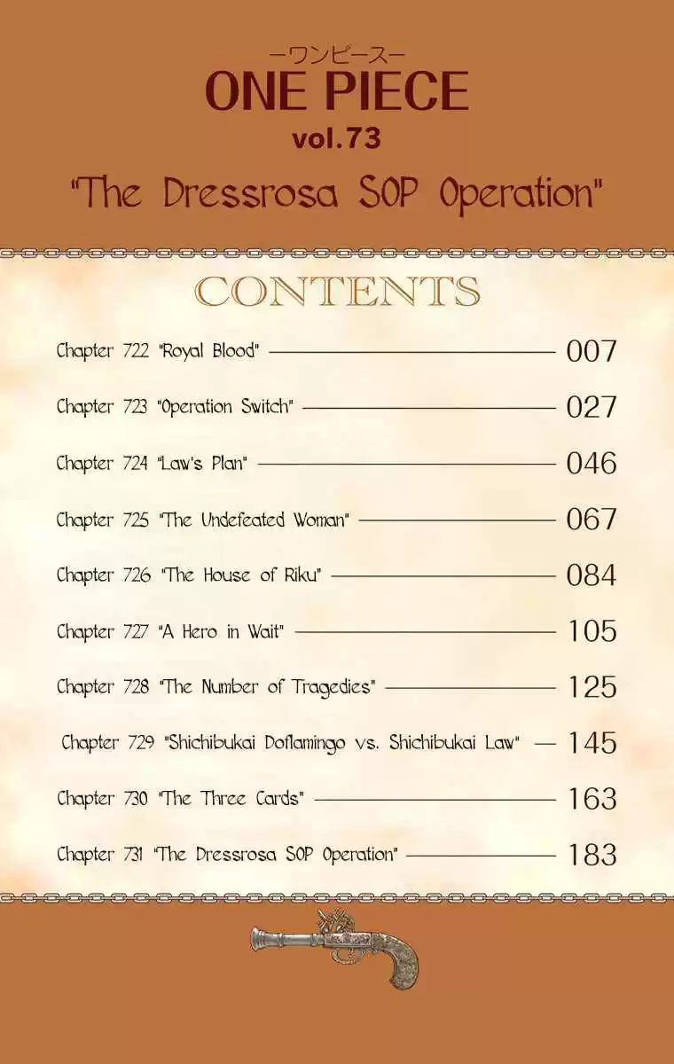 One Piece Digital Colored Comics Vol. 73 Ch. 722